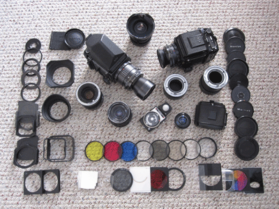 Mamiya RB67 accessories